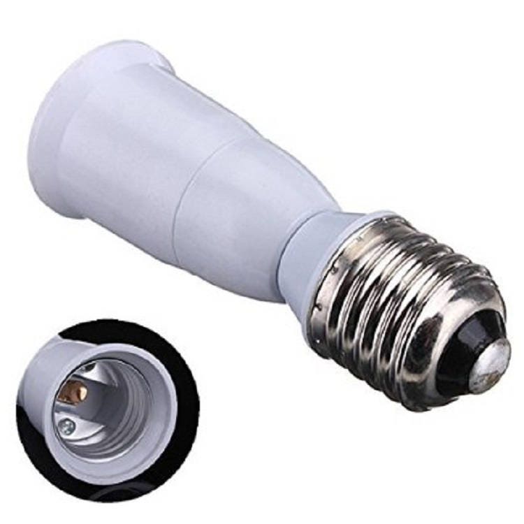 E26/E27 to E26/E27 extender - 95.5mm Length Edison Screw Extension Adapter For LED CFL Light Bulb Only (NOT For Incandescent Light Bulb)