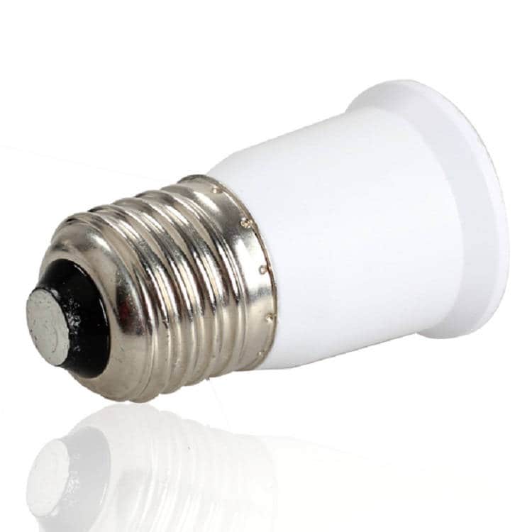 (E26 to E26 Socket Extender) - 2.3inch length Edison Screw Socket Extension For LED CFL Lights