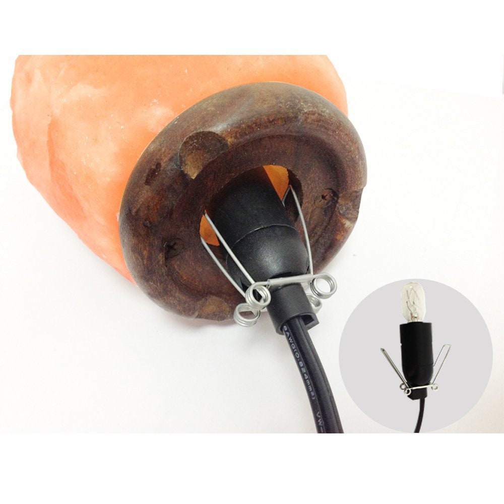 5FT Himalayan Salt Lamps Replacement Cord with Dimmer Switch and E12 Candelabra Socket