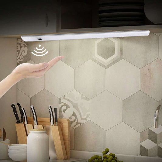 Motion Sensing LED Under Cabinet Lighting Kit Plug in for Kitchen Counter Closet Laundry Room Showcase Natural White