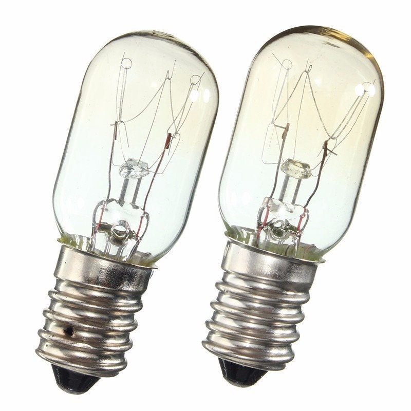 T20 15W Himalayan Salt Lamp Replacement Bulbs with E12 C7 Socket Incandescent Bulbs
